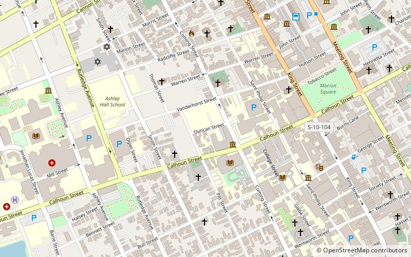 Halsey Institute of Contemporary Art location map