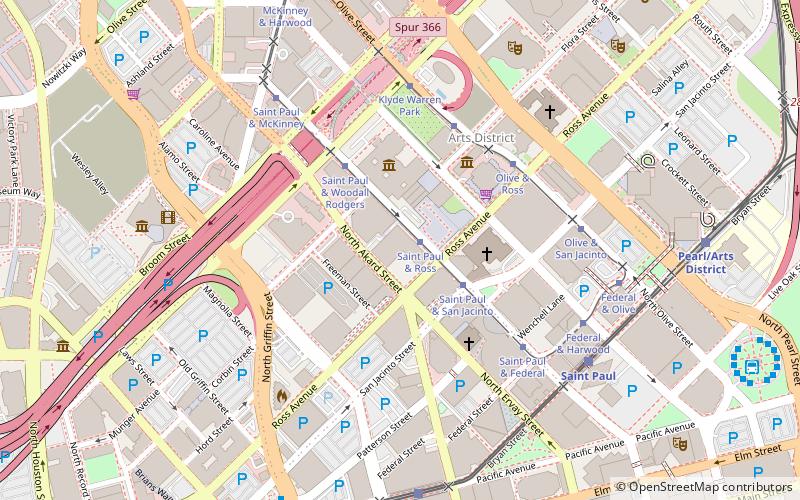 Fashion Industry Gallery location map
