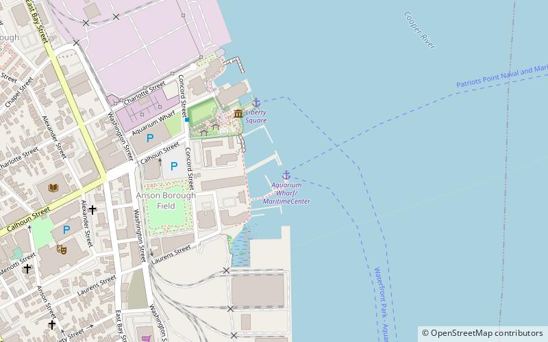 Charleston Maritime Center location map