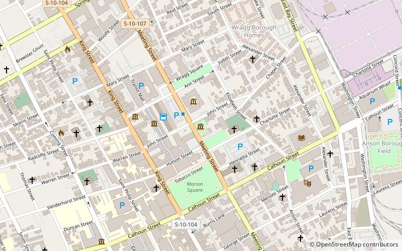 Joseph Manigault House location map