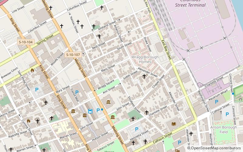 Gov. William Aiken House location map