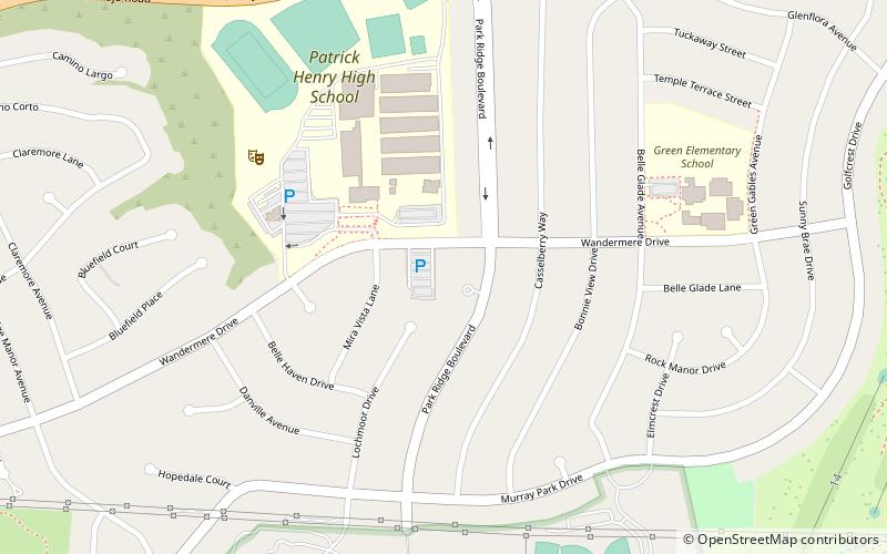 St. Dunstan's Episcopal Church location map
