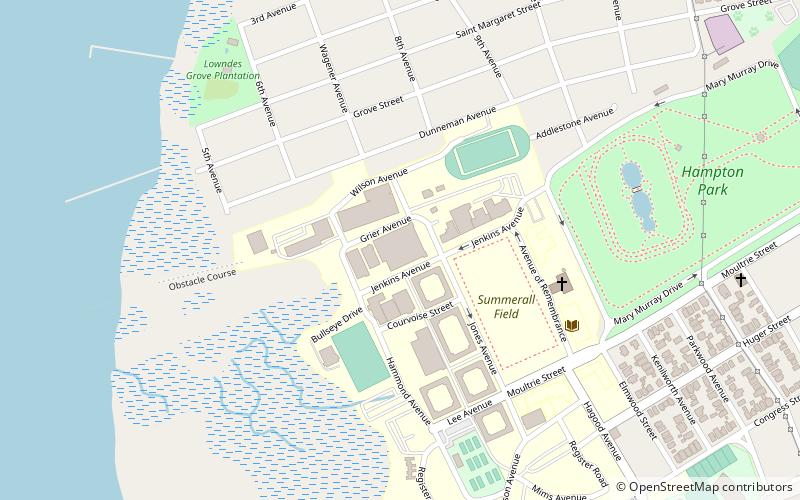 McAlister Field House location map