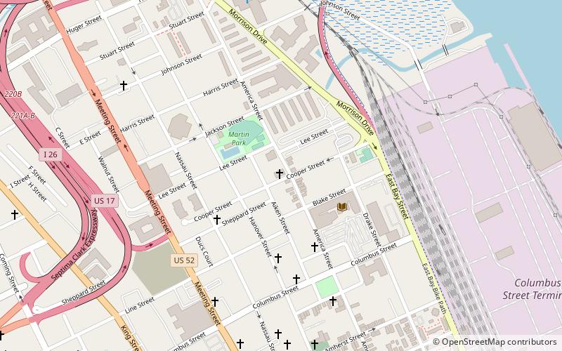 Emma Abbott Memorial Chapel location map