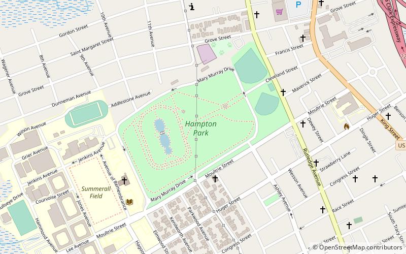 Hampton Park location map