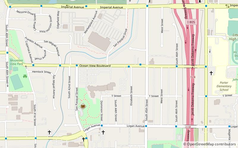 Logan Heights location map