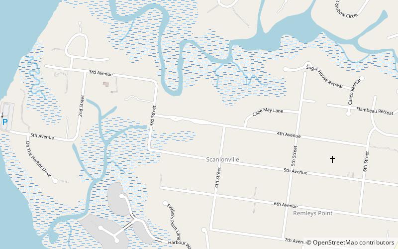 Remley Point Cemetery location map