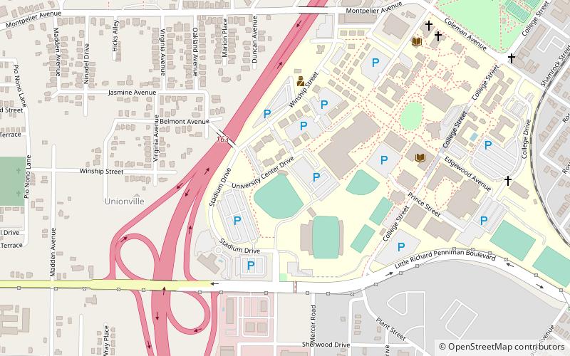 Claude Smith Field location map