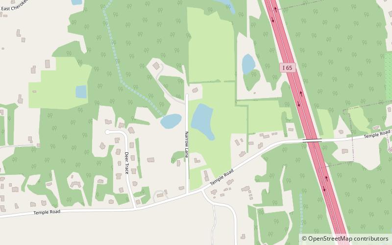 Clanton location map
