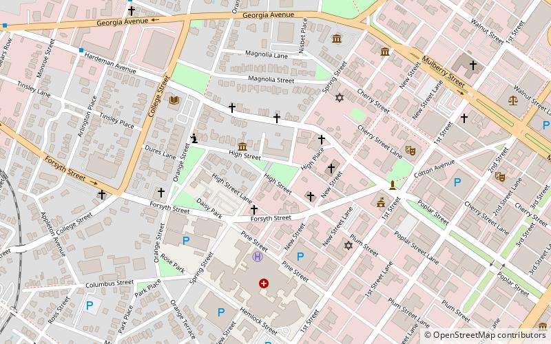 High Street Church location map