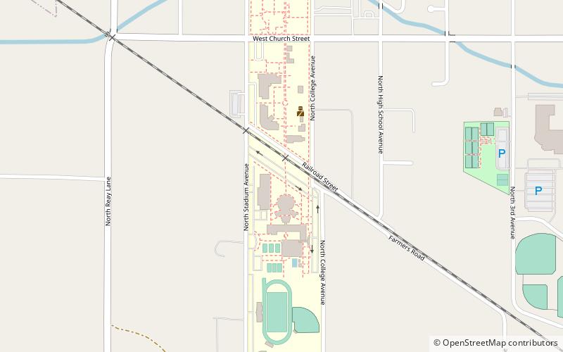 eastern arizona college thatcher location map