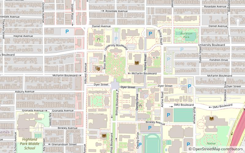 Clements Hall location map