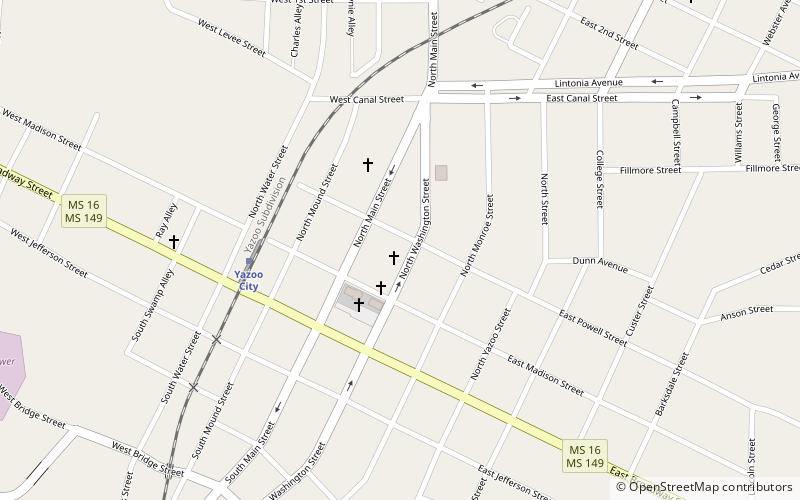 Ricks Memorial Library location map