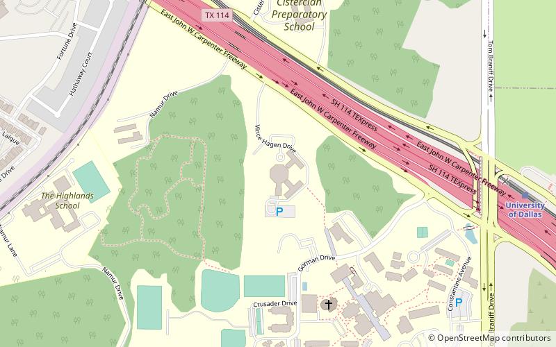 Holy Trinity Seminary location map