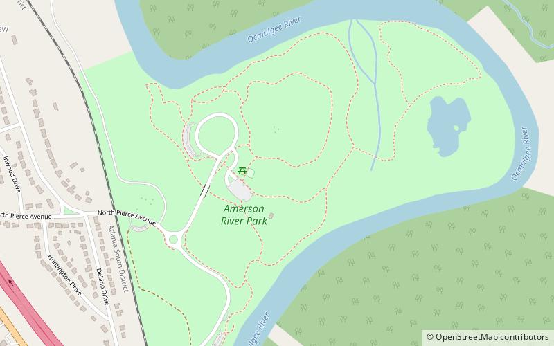 Amerson River Park location map