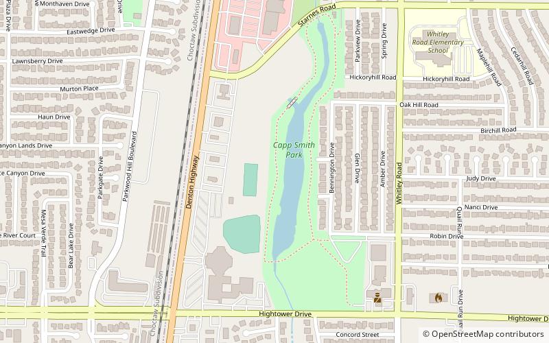 Watauga location map