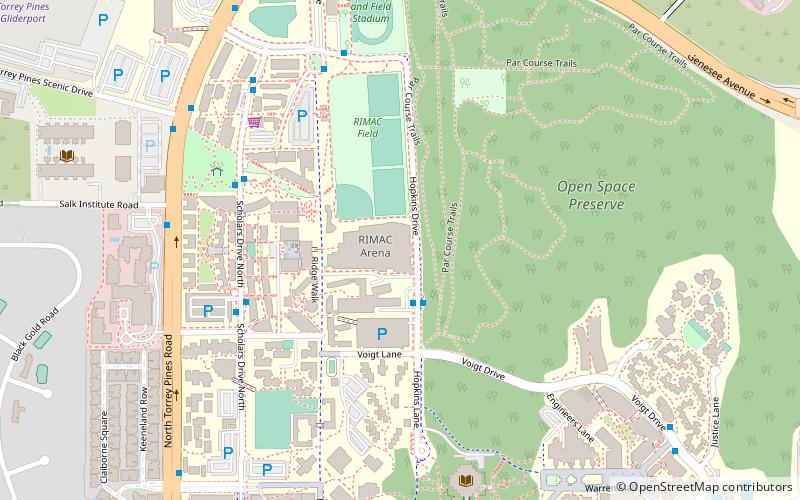 Triton Ballpark location map