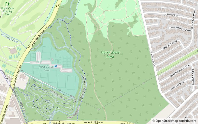 Friends of Harry Moss Park location map