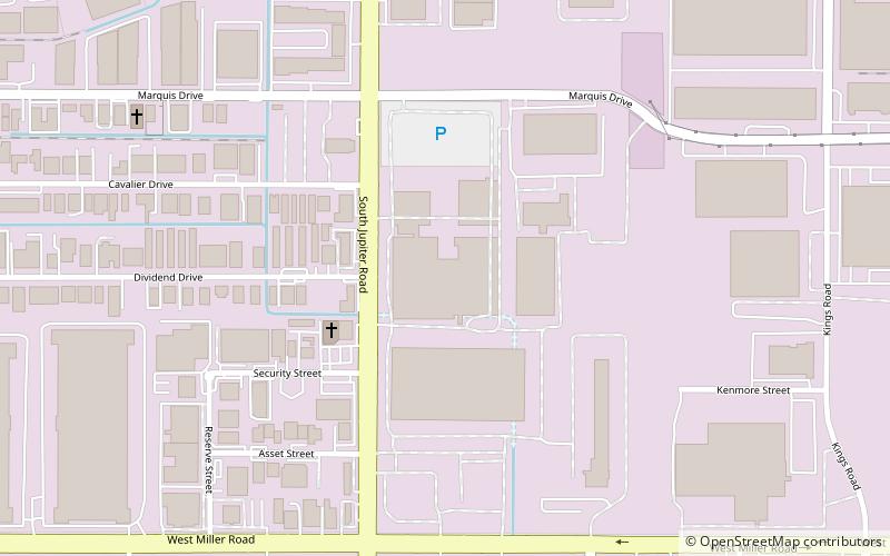 Raytheon Intelligence location map