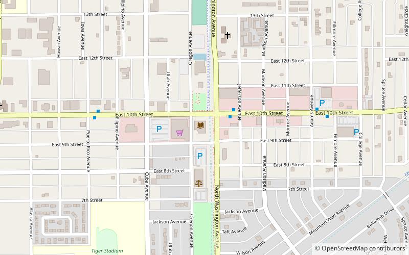 Alamogordo Public Library location map