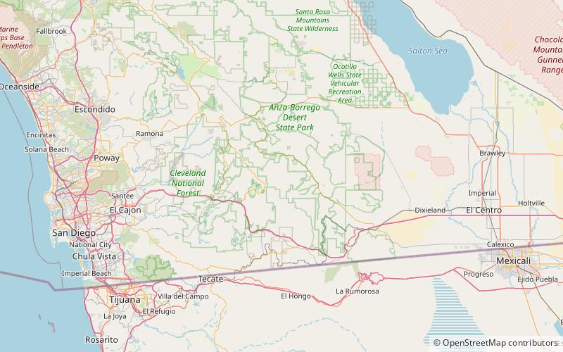 Sawtooth Mountains location map