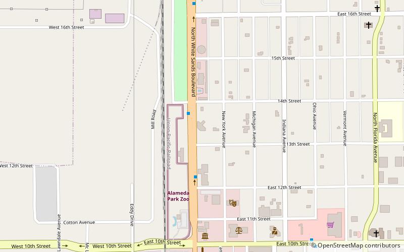 Alamogordo Museum of History location map