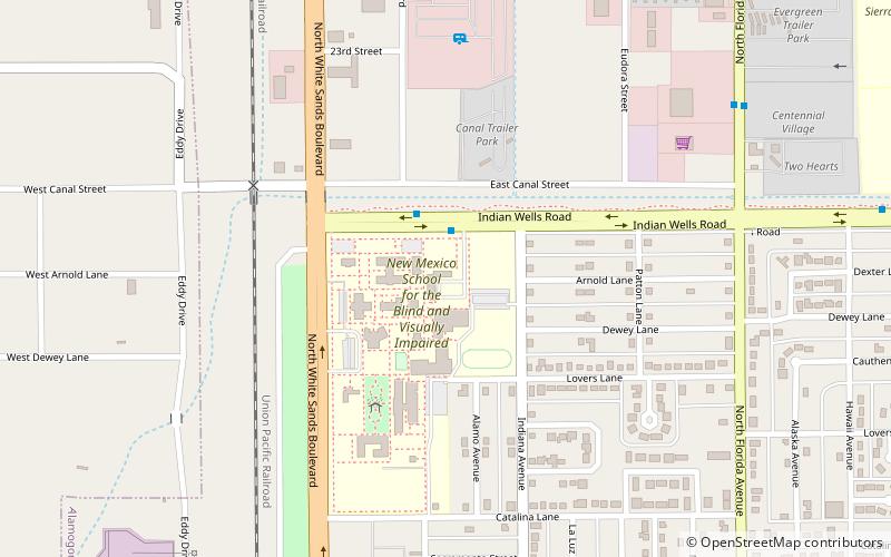 Central Receiving Building location map