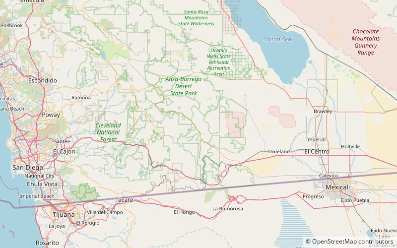 Palm Spring location map