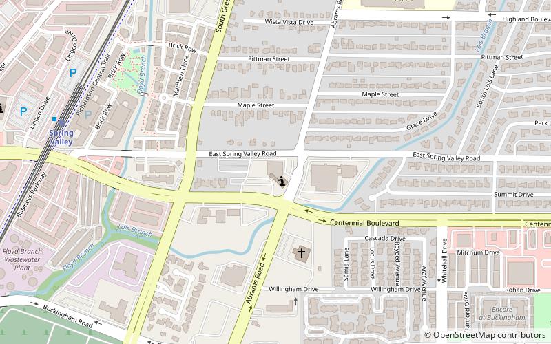 Islamic Association of North Texas location map