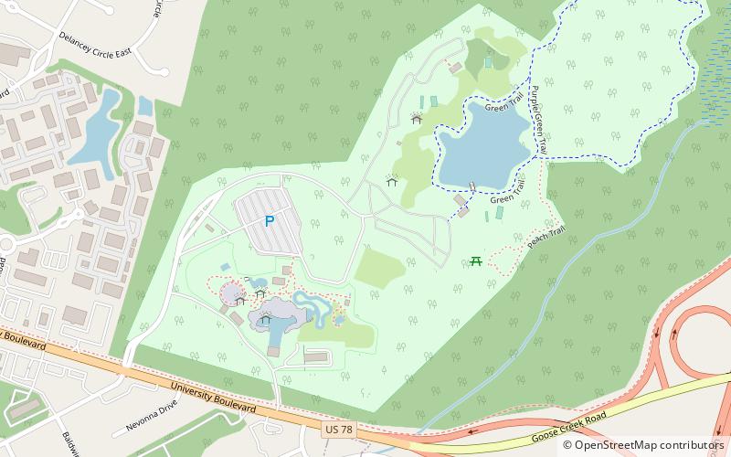 north charleston wannamaker county park location map