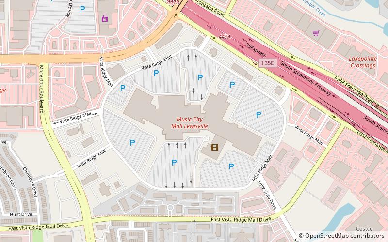 Vista Ridge Mall location map