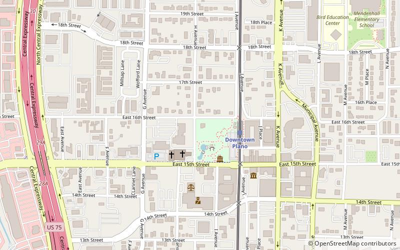 ArtCentre of Plano location map