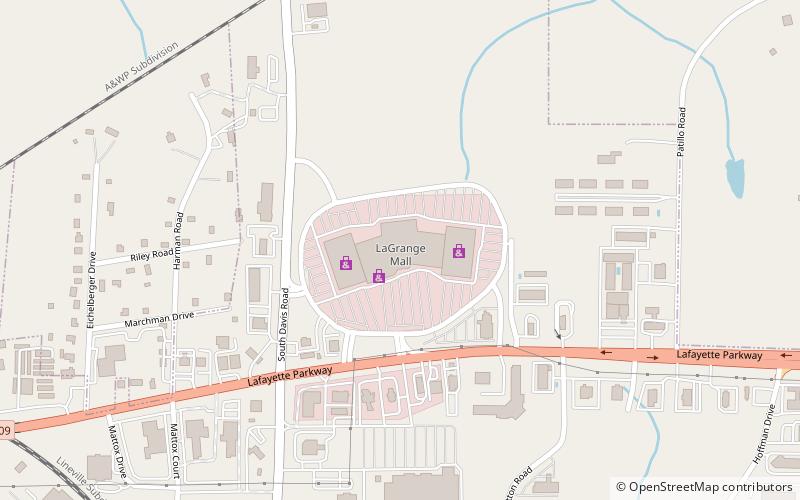 lagrange mall location map