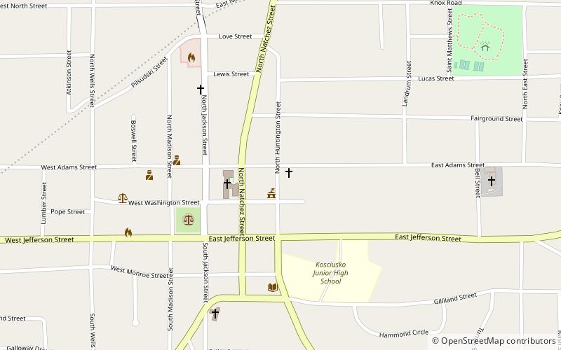 Old First Presbyterian Church location map