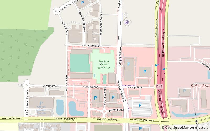 The Ford Center at The Star location map