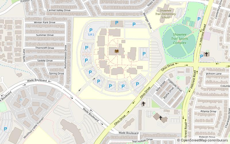 Collin College location map