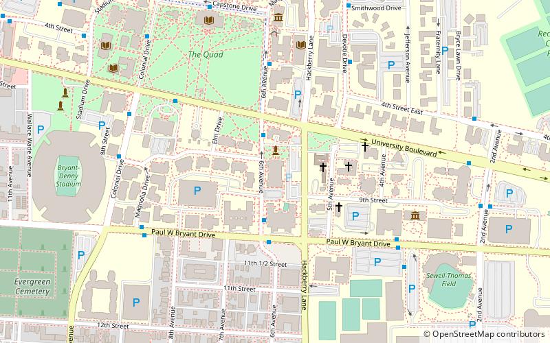 Foster Auditorium location map