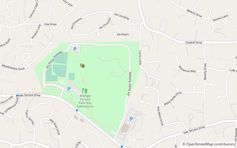 Alta Vista Gardens location map