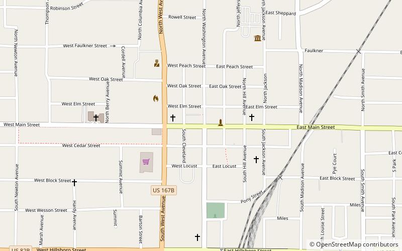 Municipal Building location map