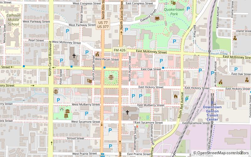 Downtown Mini Mall location map