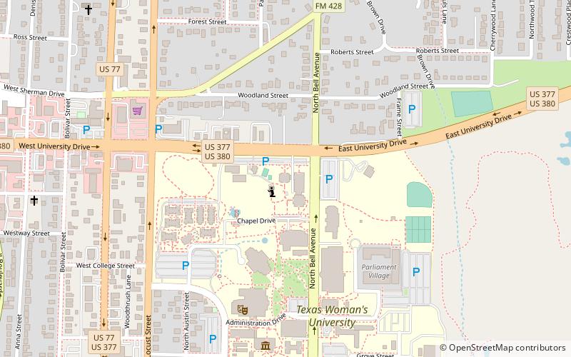 Guinn Hall location map