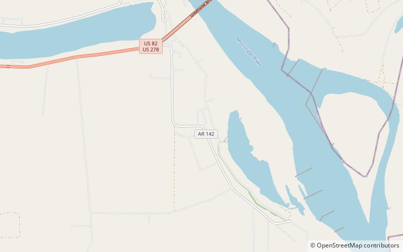 Lakeport Plantation location map