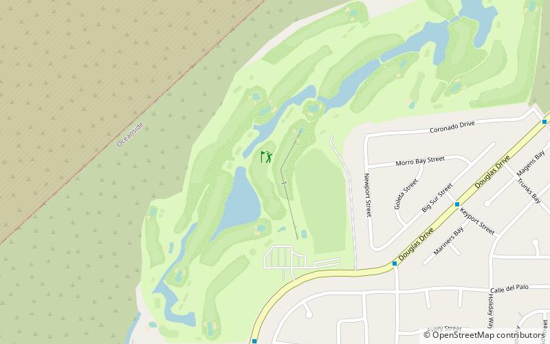 Oceanside Municipal Golf Course location map