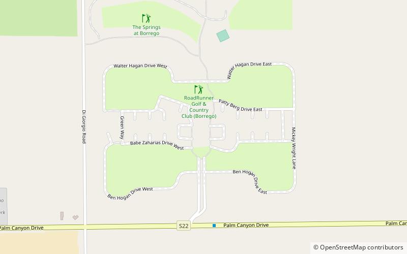 The RoadRunner Club location map