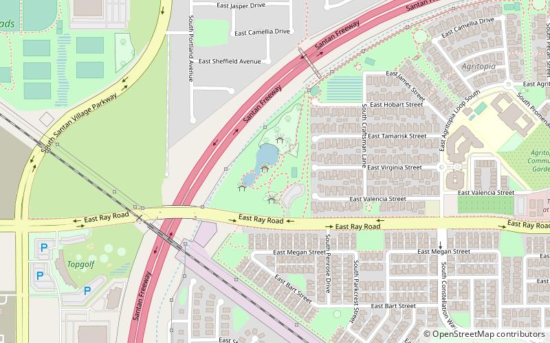 Cosmo Dog Park location map