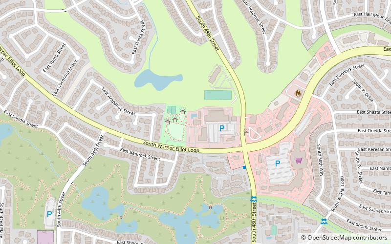 Ahwatukee Golf location map