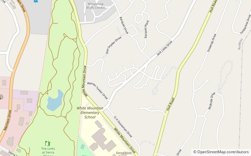 Ruidoso Pinon Park Condo - Unit A4 location map