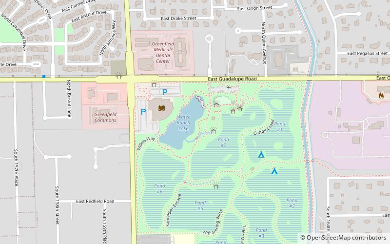 Water Ranch Lake location map