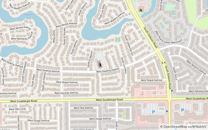 The Church of Jesus Christ of Latter-day Saints - Keating Av Mesa AZ location map