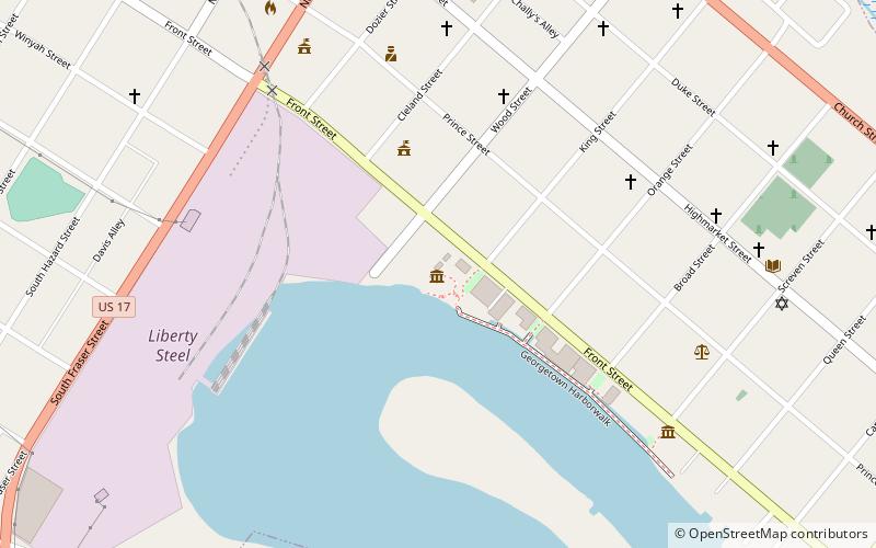 Harold Kaminski House Museum location map